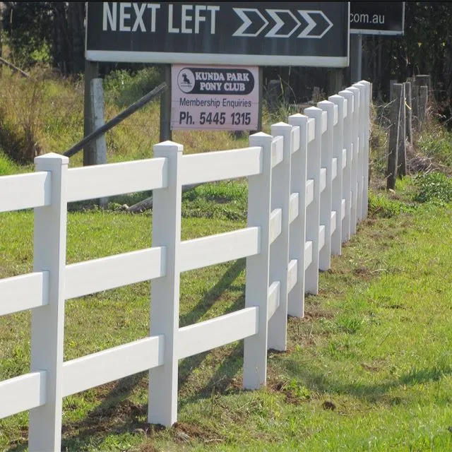  Vinyl Farm Fence