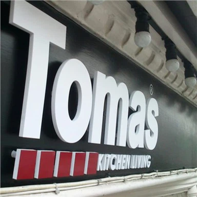 Cartellone pubblicitario per lettere all'aperto in PVC