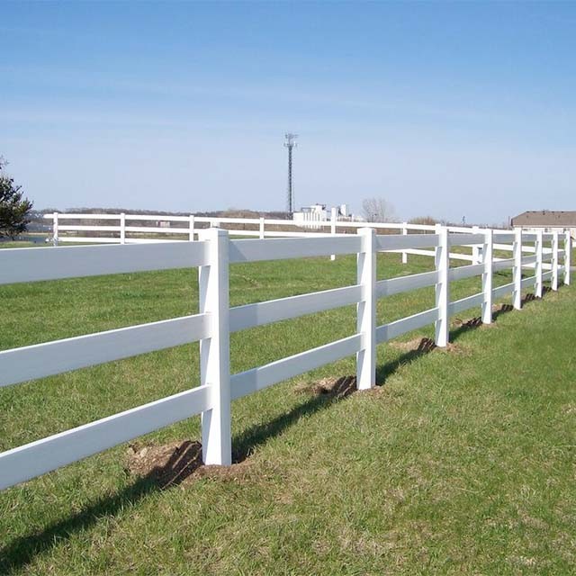 Vinyl Horse Rail Fence