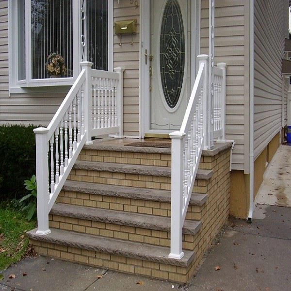 White PVC Railing