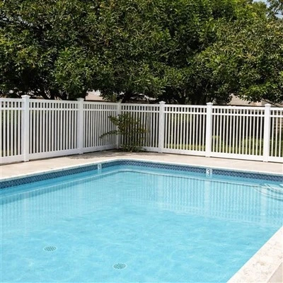 Pannello di recinzione per piscina in vinile